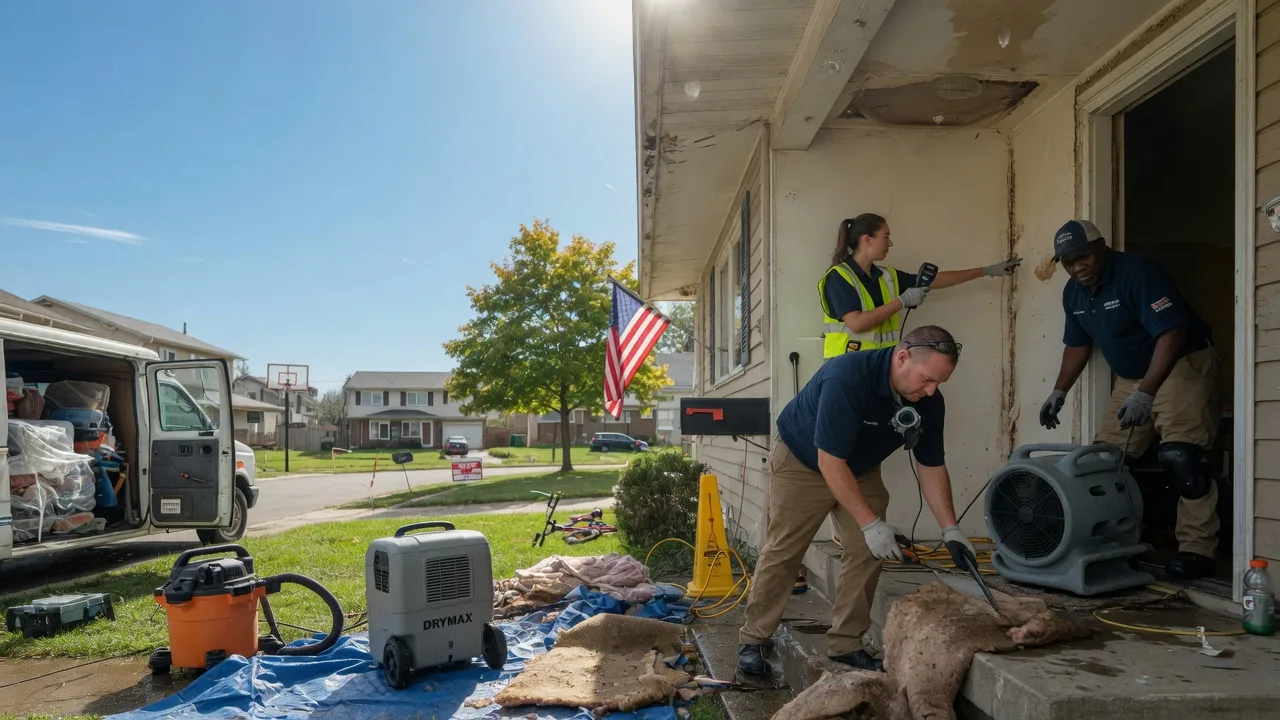 Water Damage Restoration in Palisades Park, NJ near me